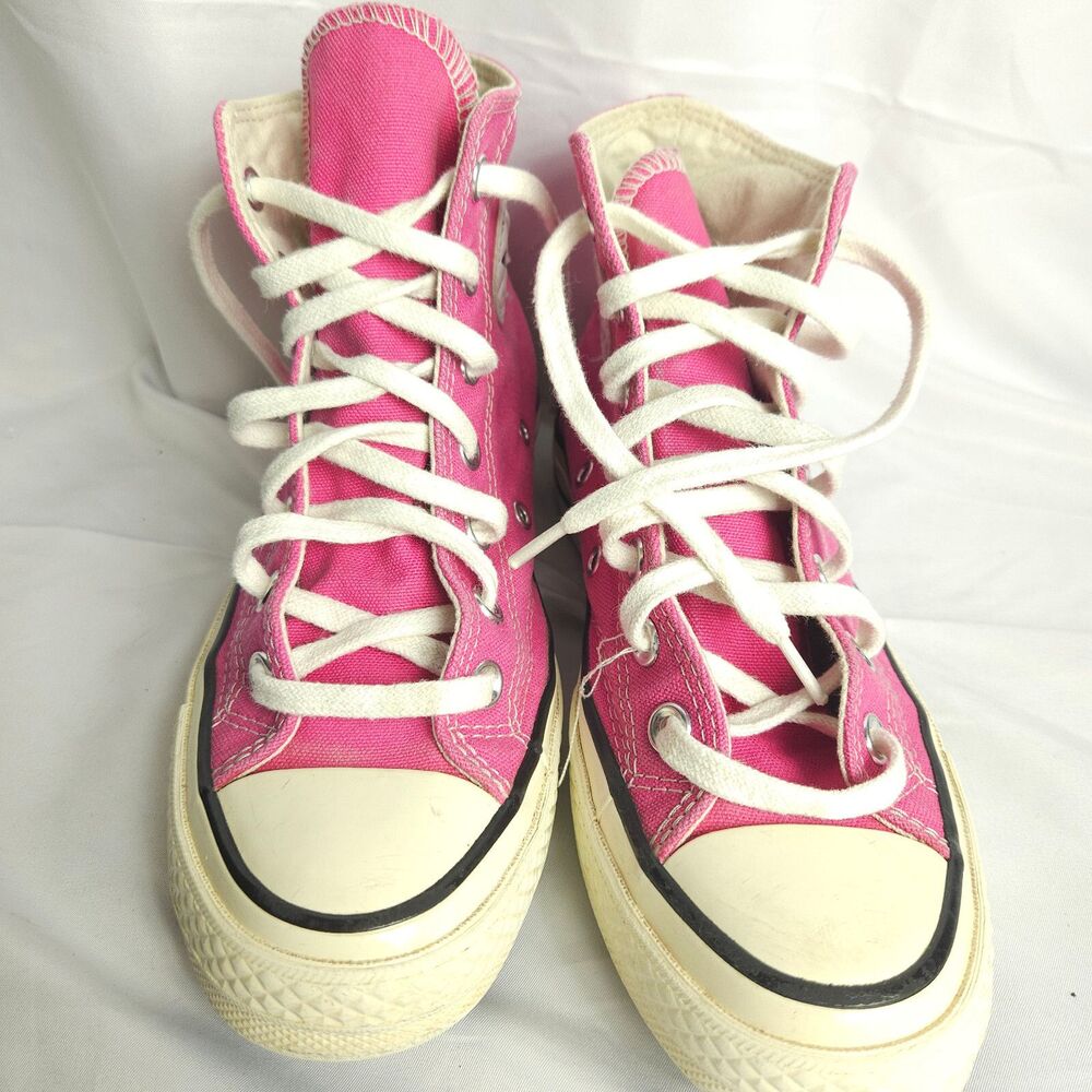 Converse Chuck 70 High Top Lucky Pink Sneakers Mens 4 Womens 6 EU 36.5‎